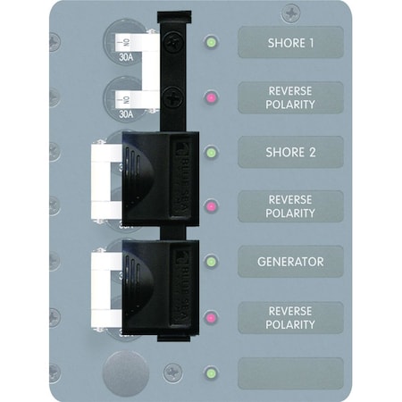 Blue Sea Systems Lockout Slide 3 Pos 2 Pole 4126
